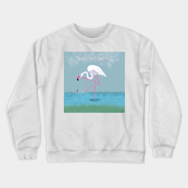 Flamingo Fun Crewneck Sweatshirt by ngiammarco